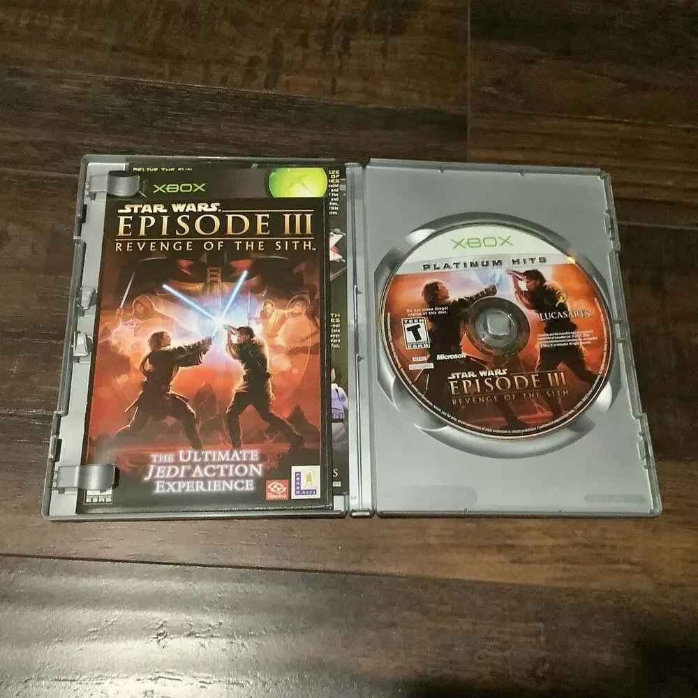 Star Wars Episode III: Revenge of the Sith (Original Xbox, Platinum Hits)